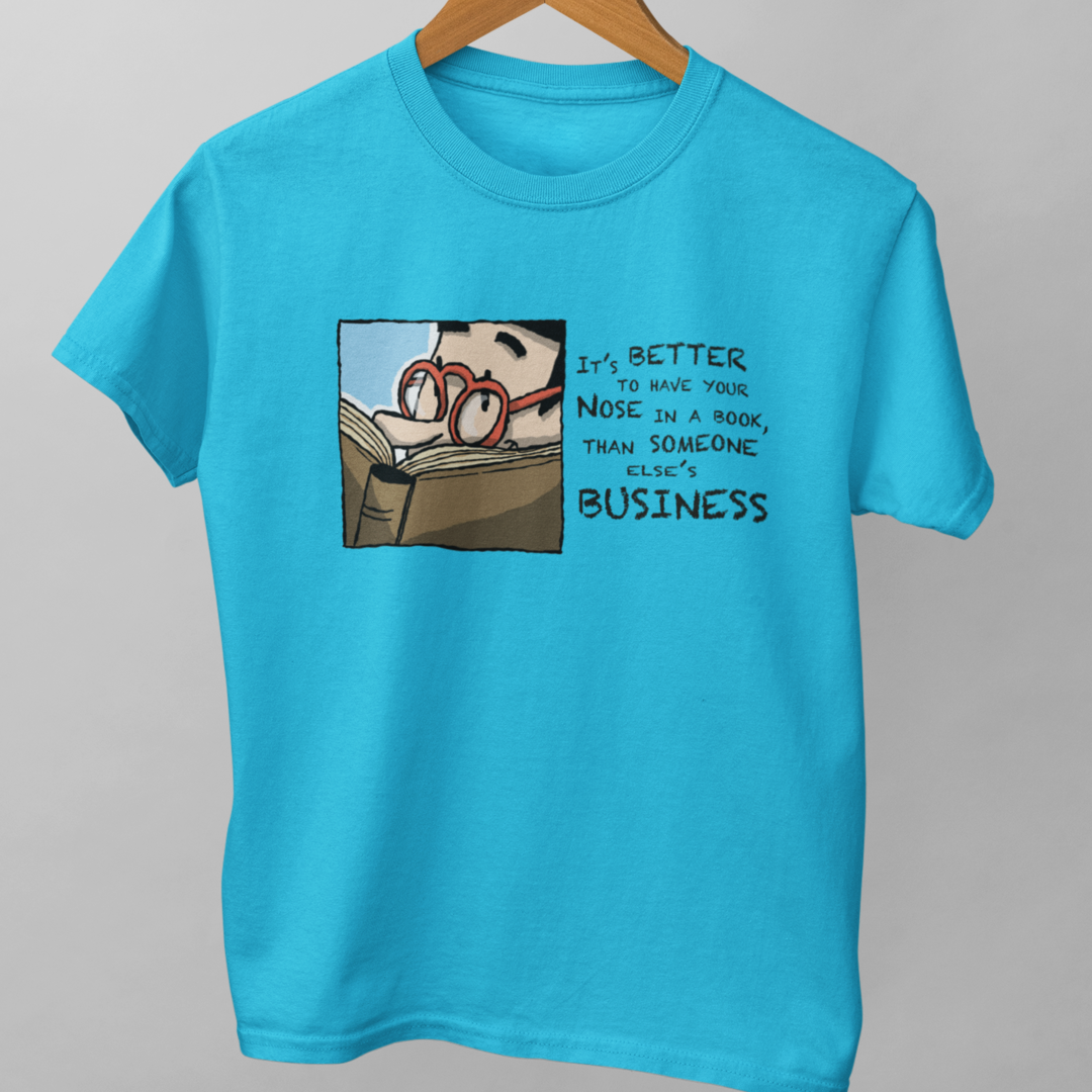 Nose In A Book Unisex T-Shirt