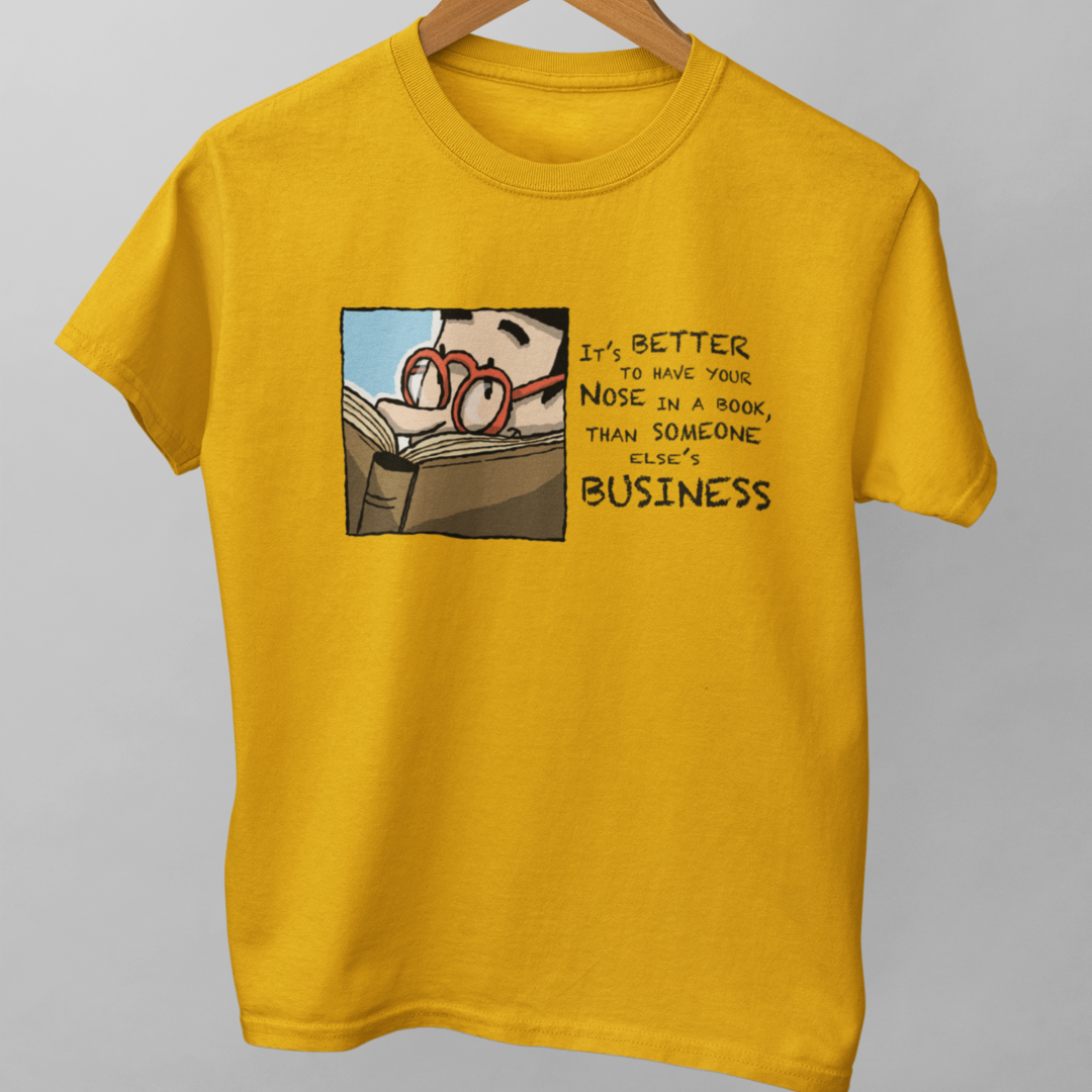 Nose In A Book Unisex T-Shirt