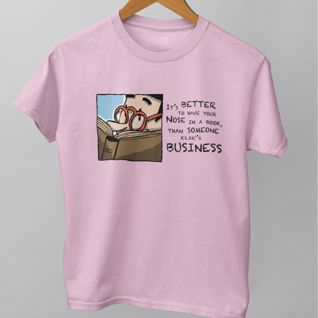 Nose In A Book Unisex T-Shirt