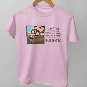 Nose In A Book Unisex T-Shirt