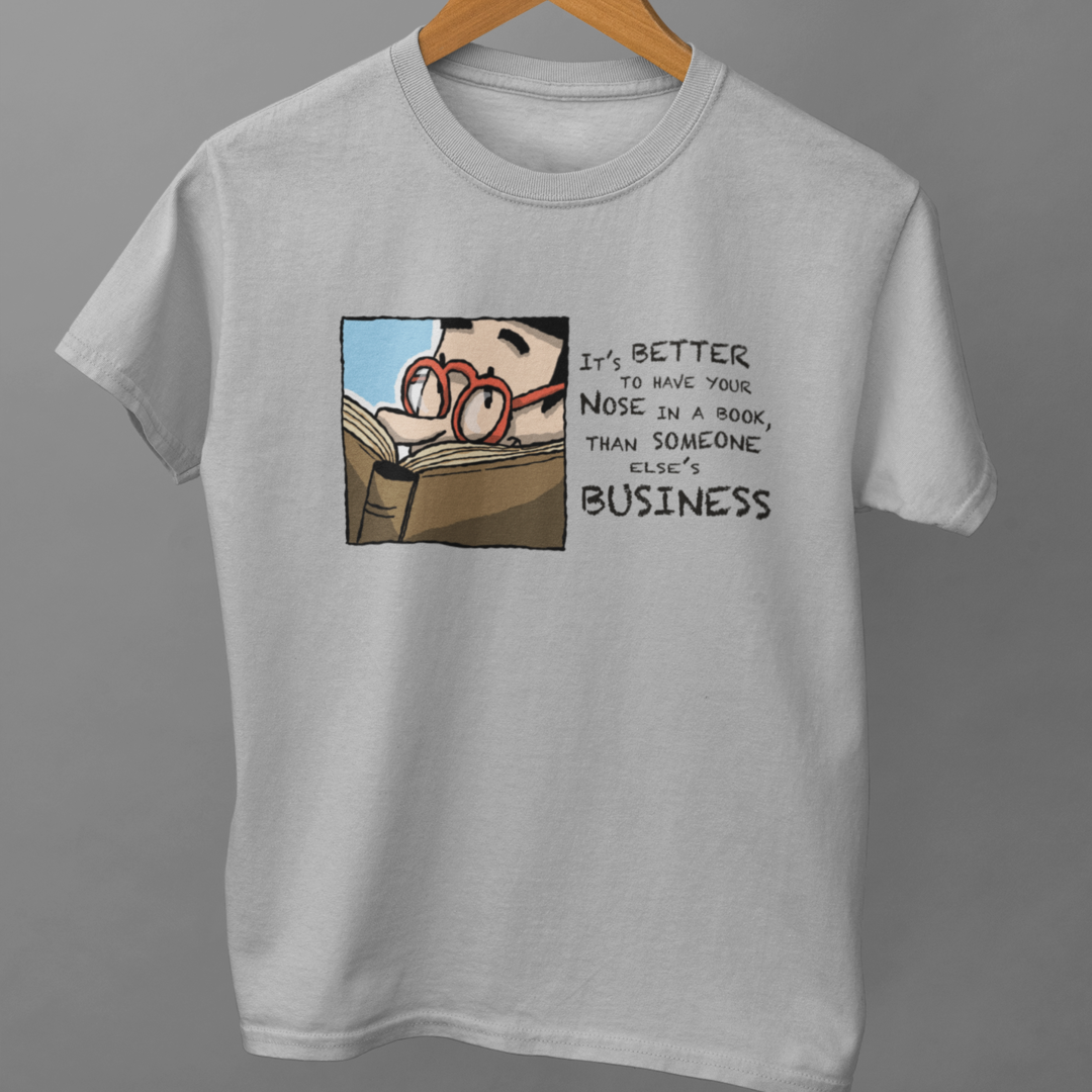 Nose In A Book Unisex T-Shirt