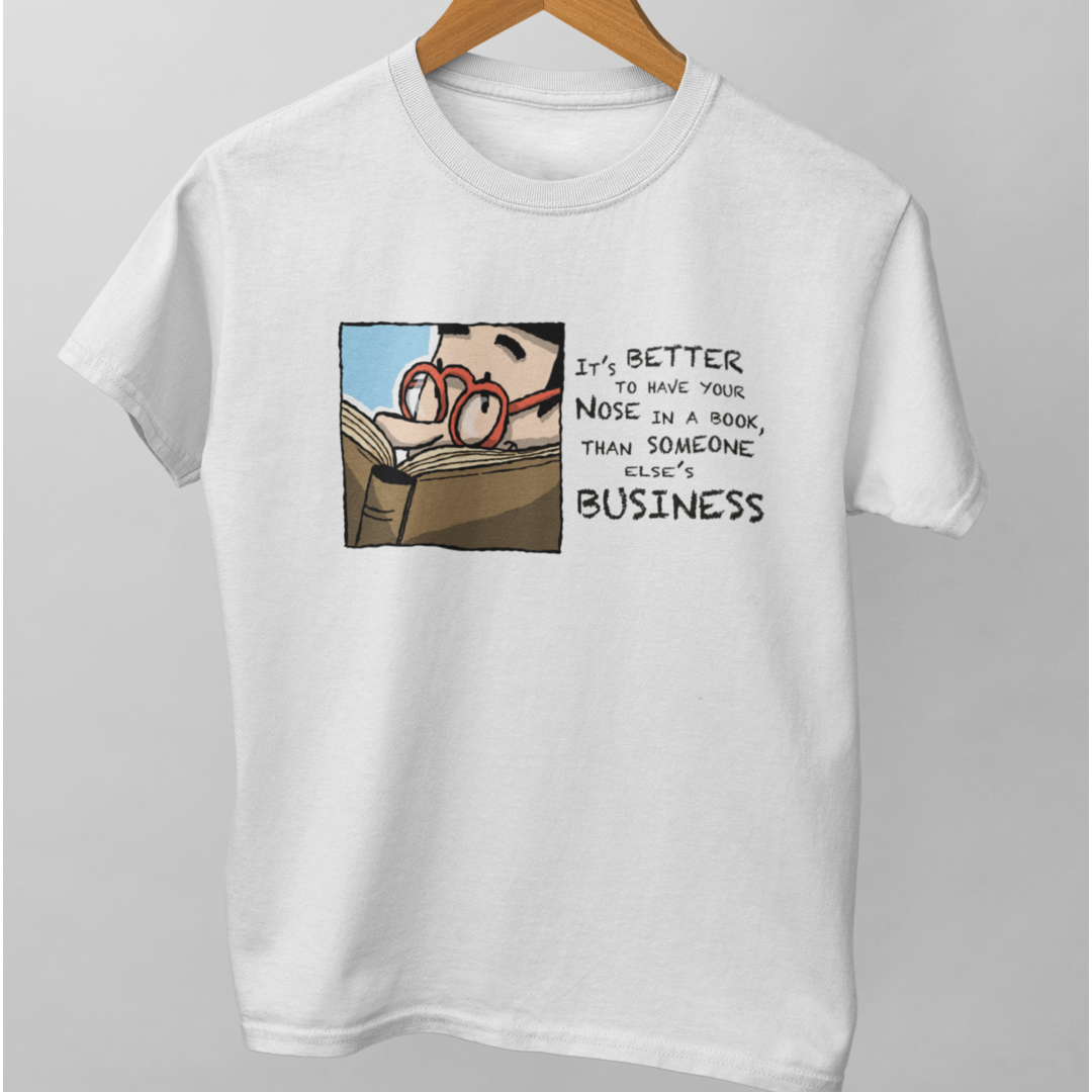 Nose In A Book Unisex T-Shirt