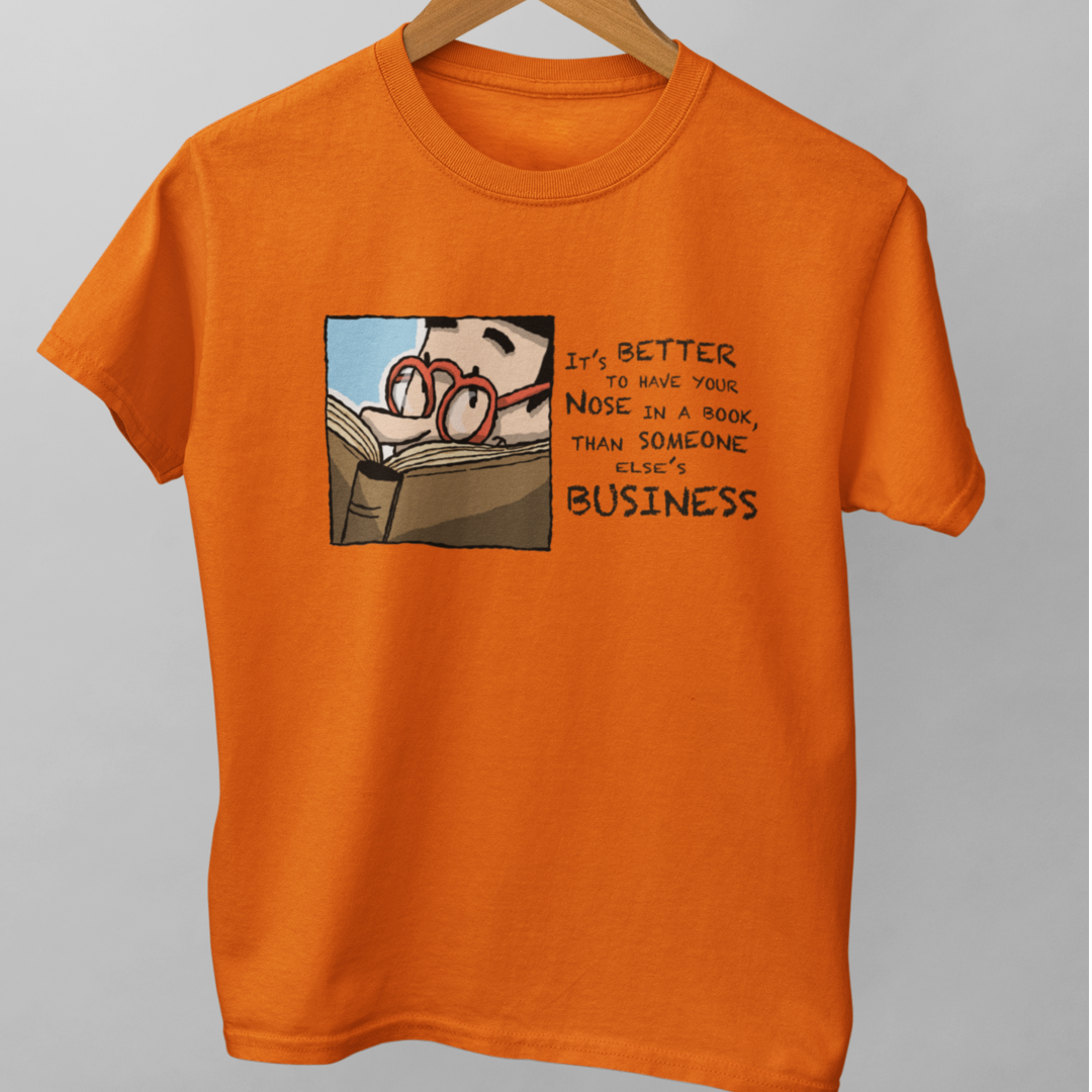 Nose In A Book Unisex T-Shirt