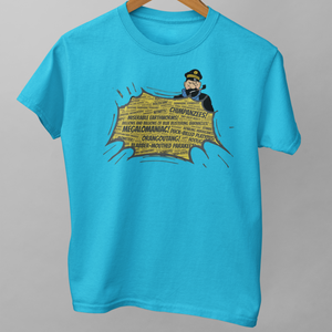 Captain Haddock Curses Unisex T-Shirt