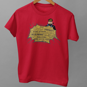 Captain Haddock Curses Unisex T-Shirt