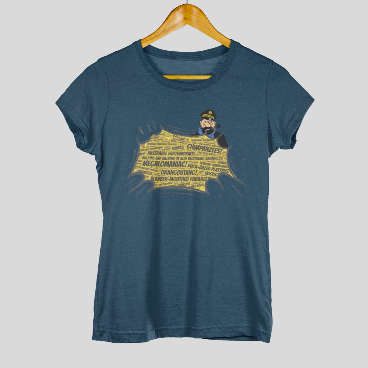 Captain Haddock Curses Women's T-shirt