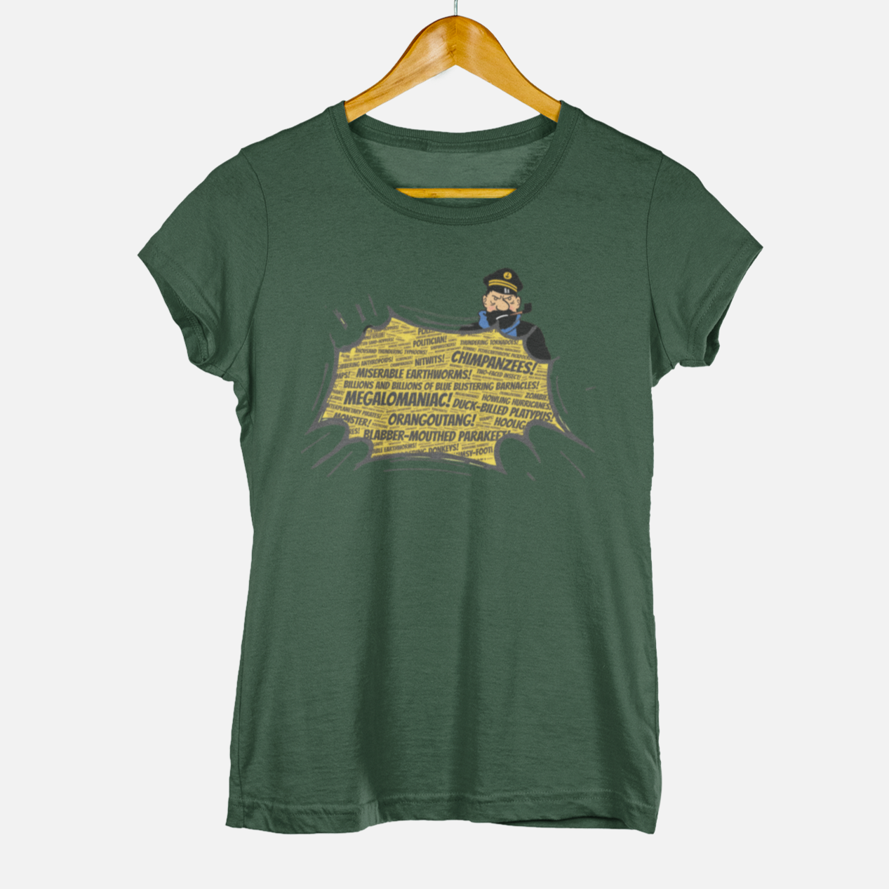 Captain Haddock Curses Women's T-shirt