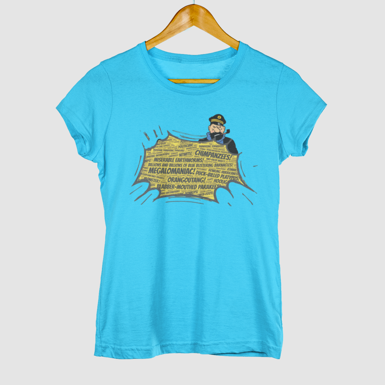 Captain Haddock Curses Women's T-shirt