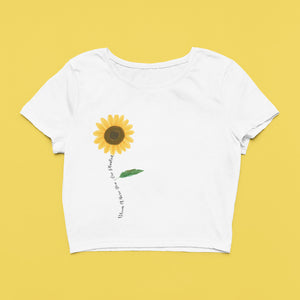 Bloom Where You Are Planted Crop Top