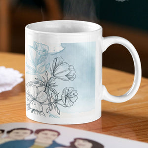 Watercolour Floral Coffee Mug
