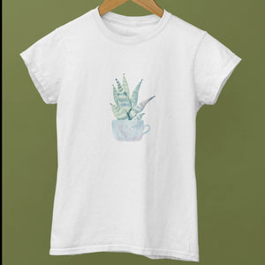 Cactus in Water Colour Women's T-Shirt