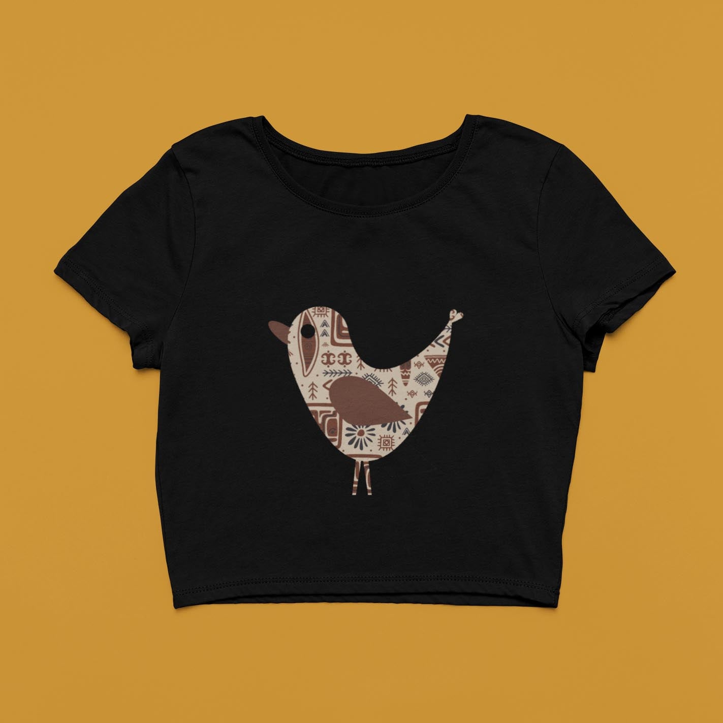 Chidiya Tribal Crop Top