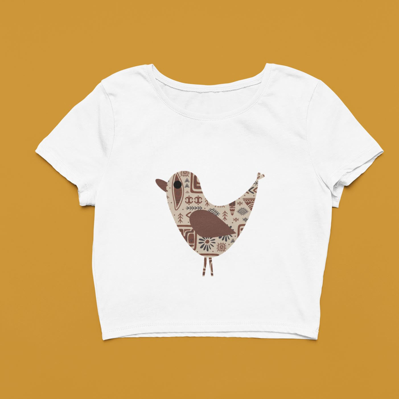 Chidiya Tribal Crop Top