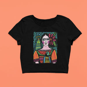 Frida in Colour Crop Top