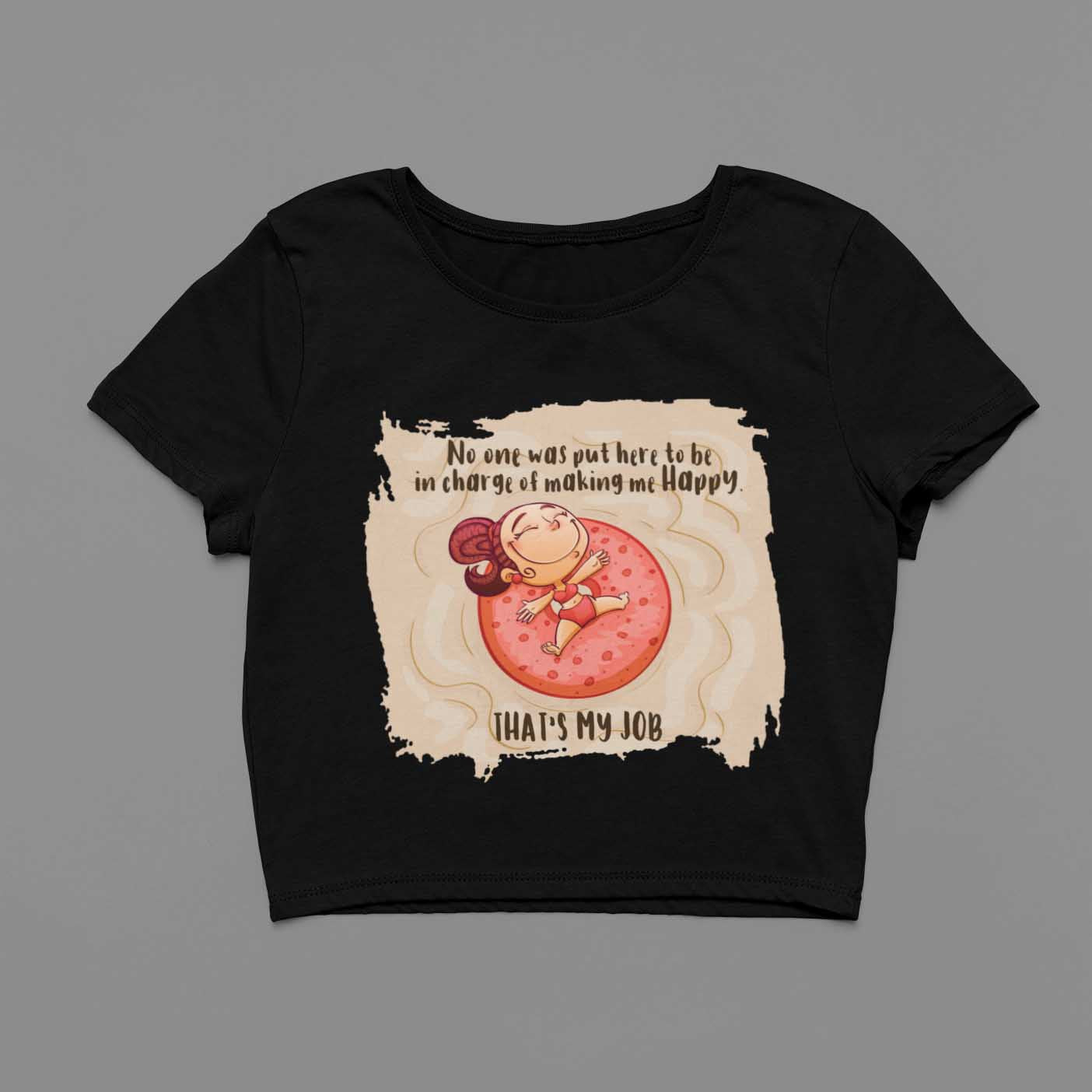 Happiness Crop Top