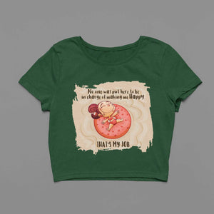 Happiness Crop Top