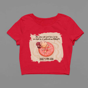 Happiness Crop Top
