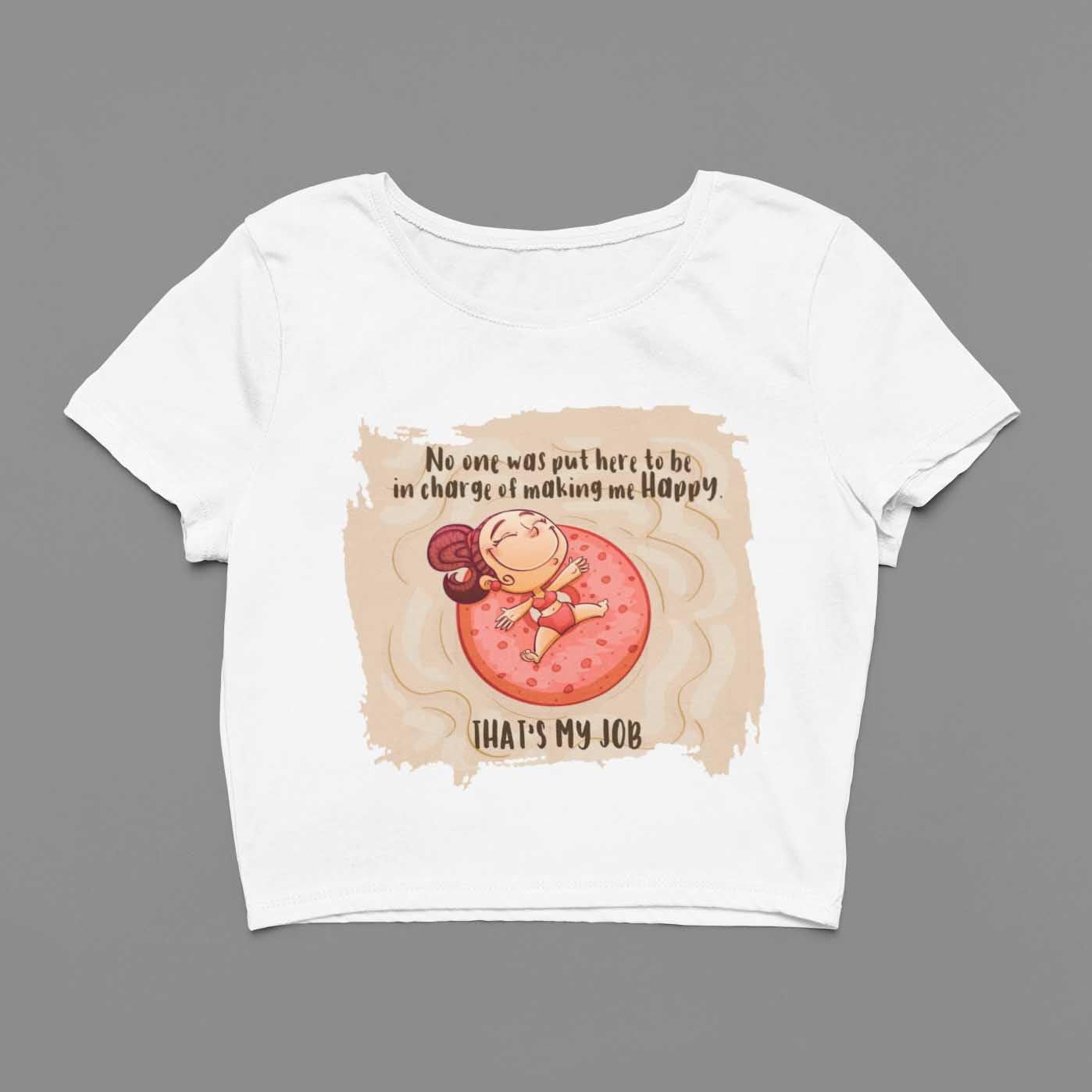 Happiness Crop Top