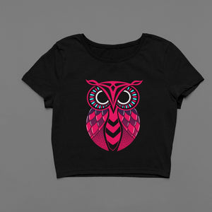 Wise Owl Crop Top