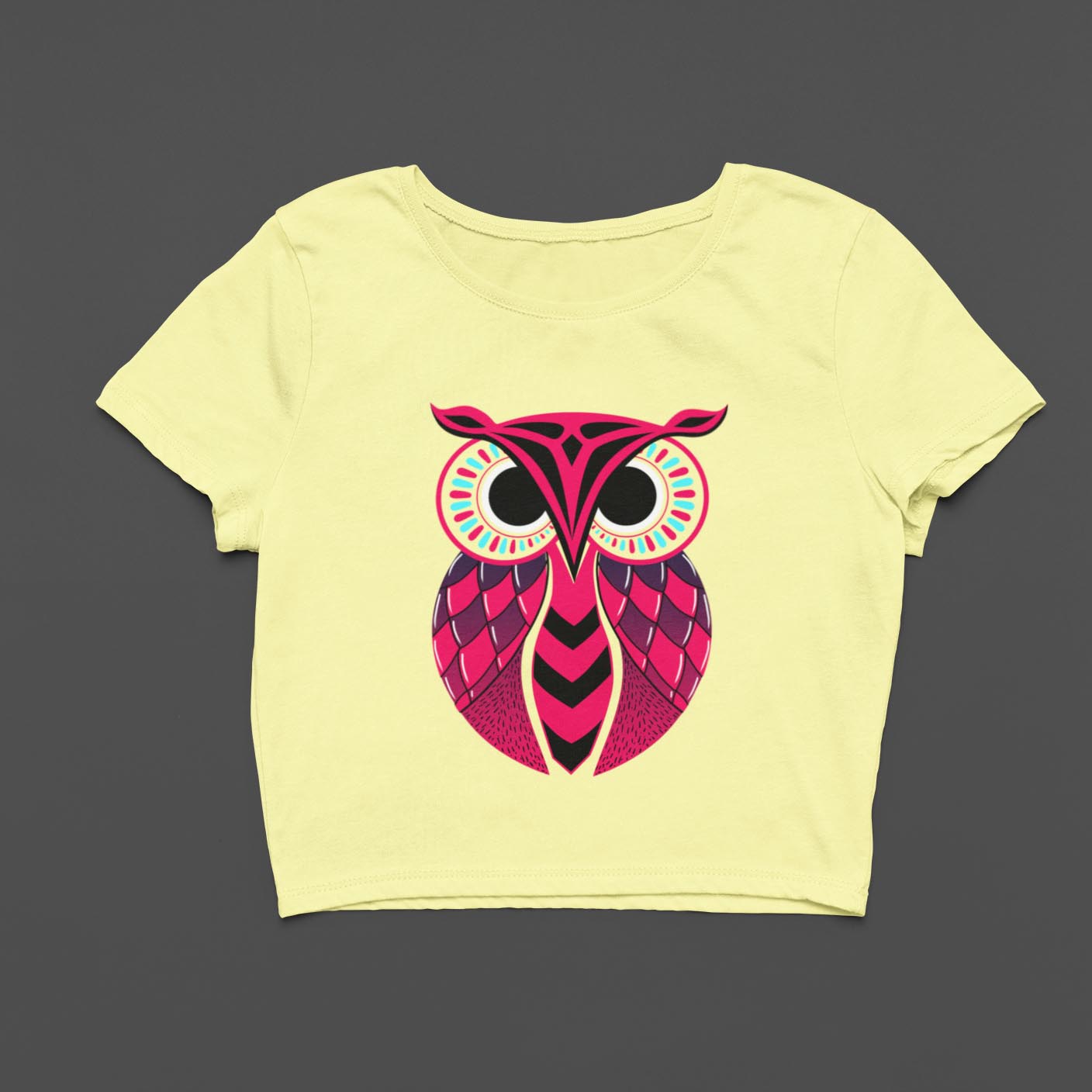 Wise Owl Crop Top