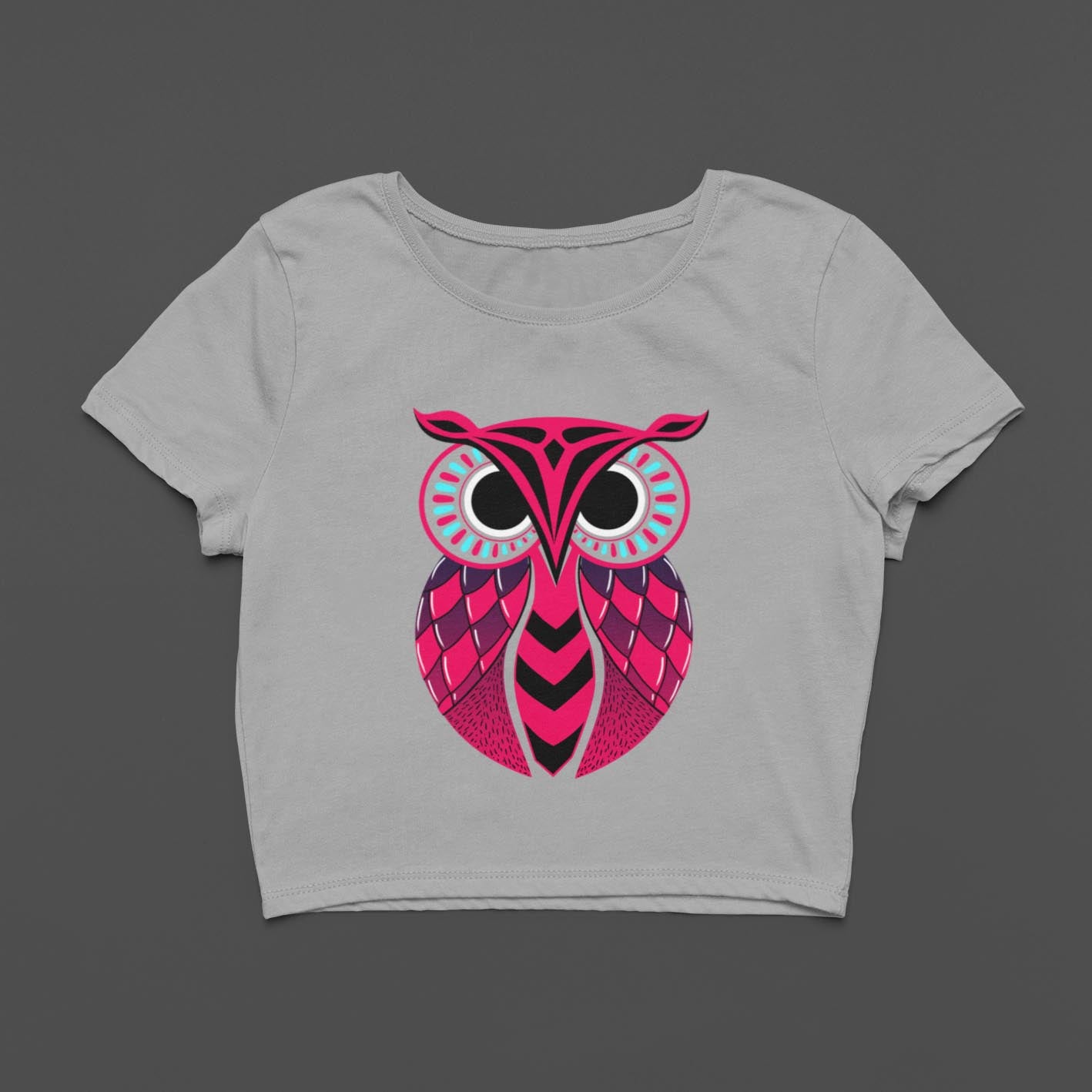 Wise Owl Crop Top