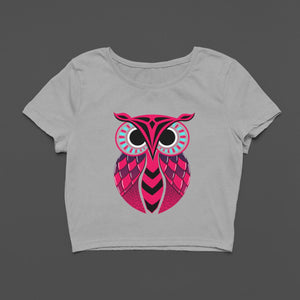 Wise Owl Crop Top