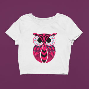 Wise Owl Crop Top