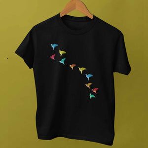 Origami Birds Unisex T-Shirt