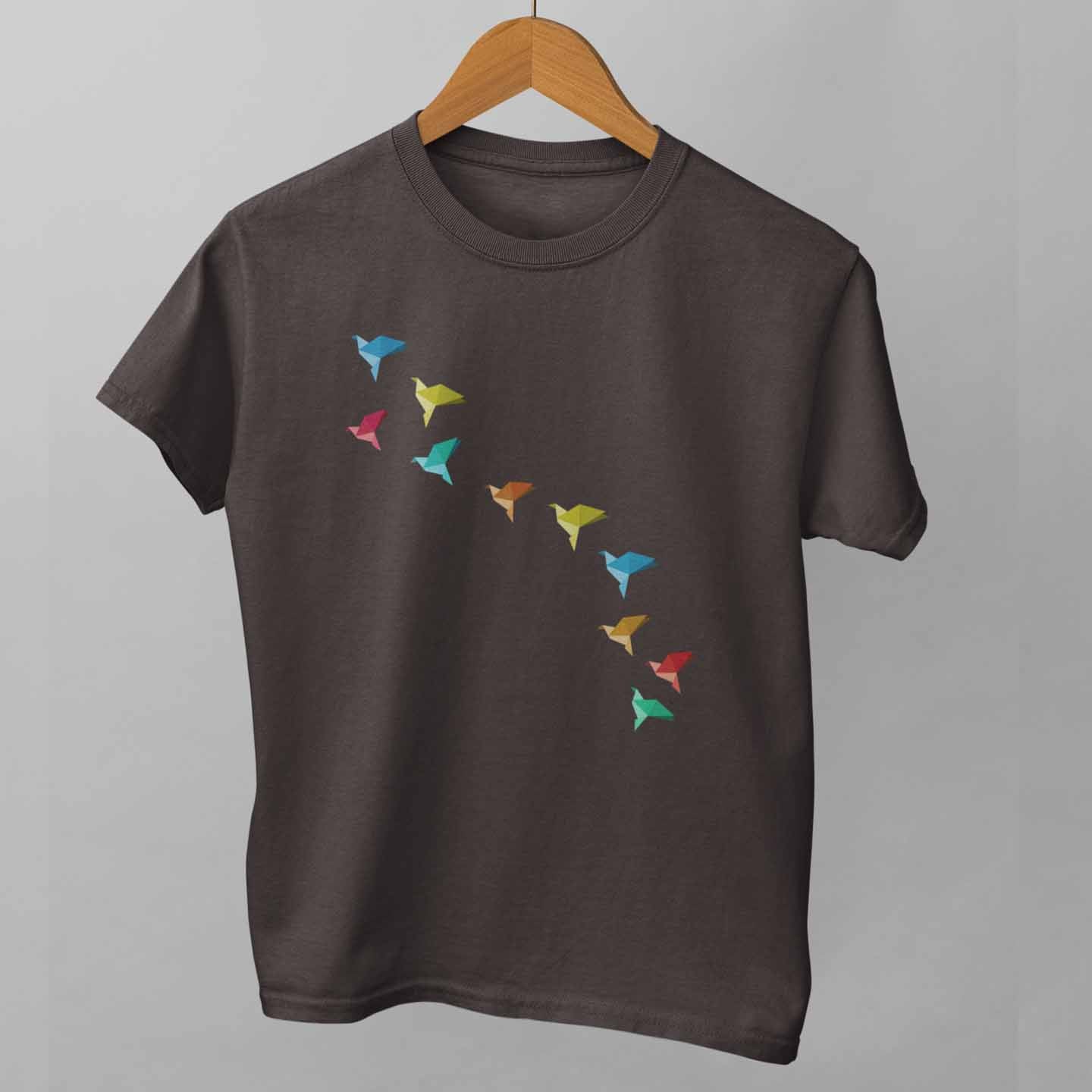 Origami Birds Unisex T-Shirt