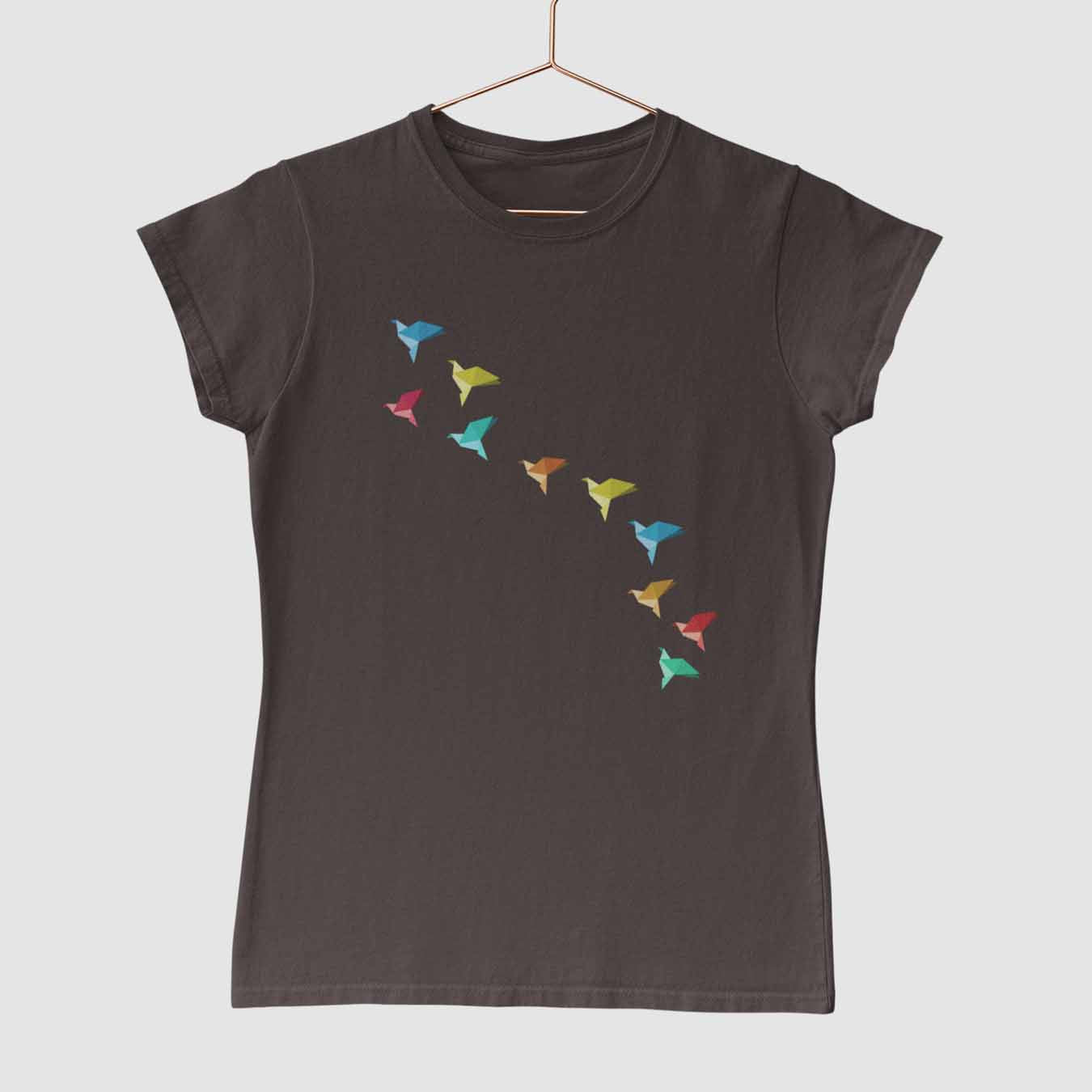 Origami Birds Women's T-shirt