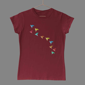 Origami Birds Women's T-shirt
