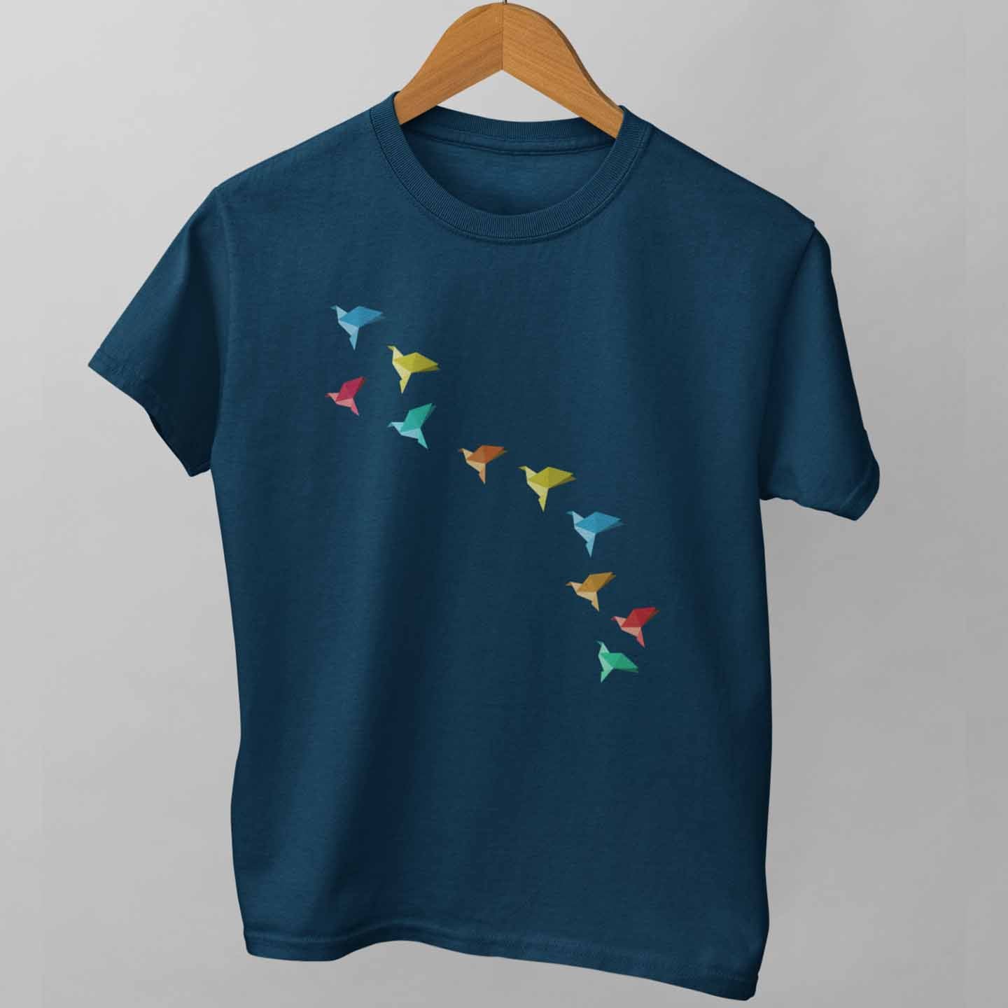 Origami Birds Unisex T-Shirt