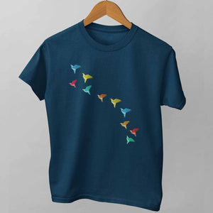 Origami Birds Unisex T-Shirt
