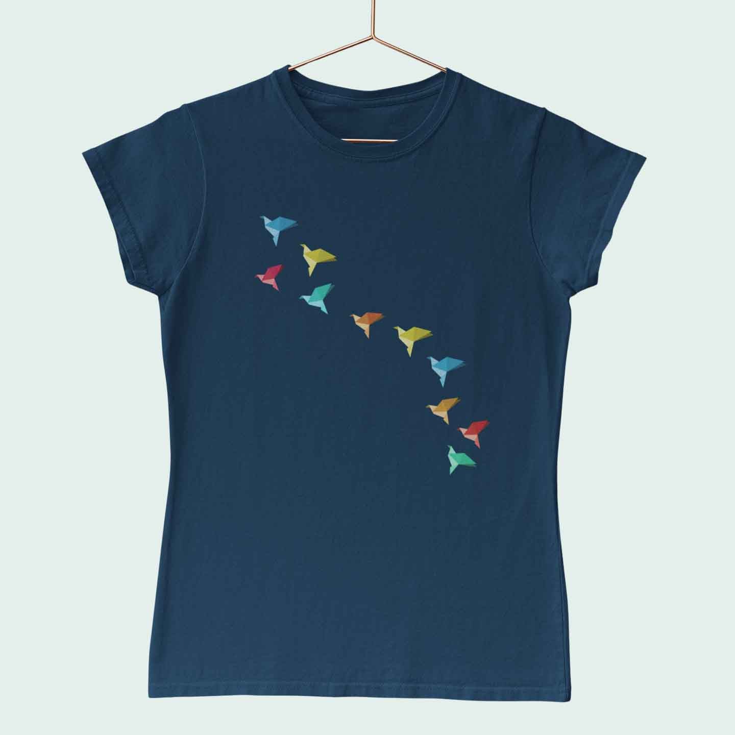 Origami Birds Women's T-shirt