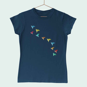 Origami Birds Women's T-shirt