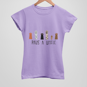 Paws A While Women's T-shirt