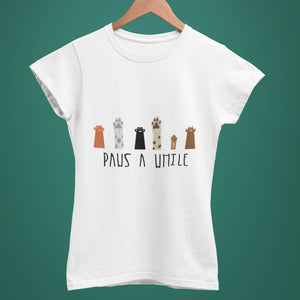Paws A While Women's T-shirt