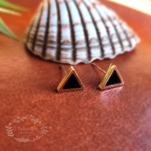 Triangles Stainless Steel Stud
