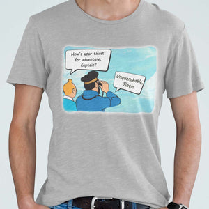 Tintin And Captain Haddock Unisex T-Shirt