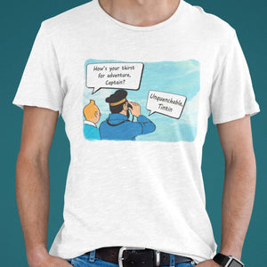 Tintin And Captain Haddock Unisex T-Shirt