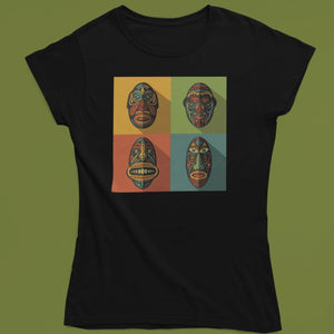 Tribal Mask Women's T-Shirt