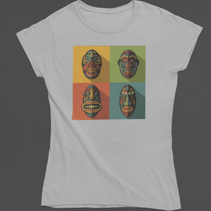 Tribal Mask Women's T-Shirt