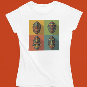 Tribal Mask Women's T-Shirt