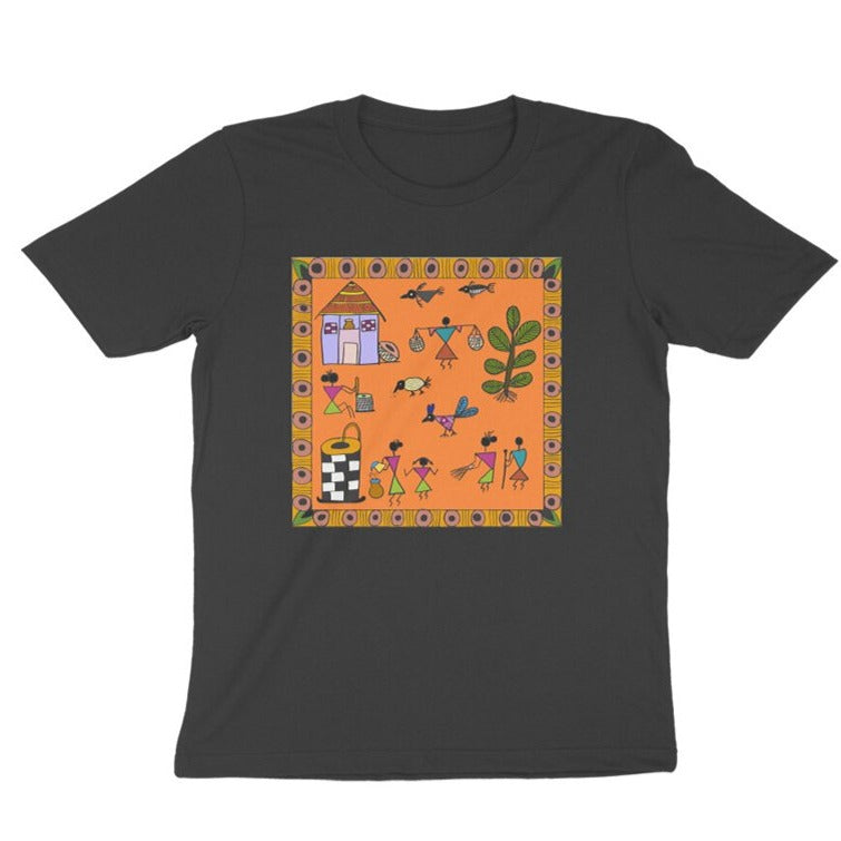Warli Village Kid's T-Shirt