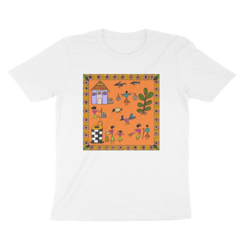 Warli Village Kid's T-Shirt